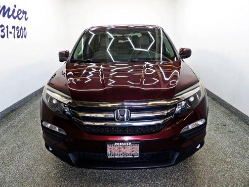 Burgundy 2017 Honda Pilot EX-L