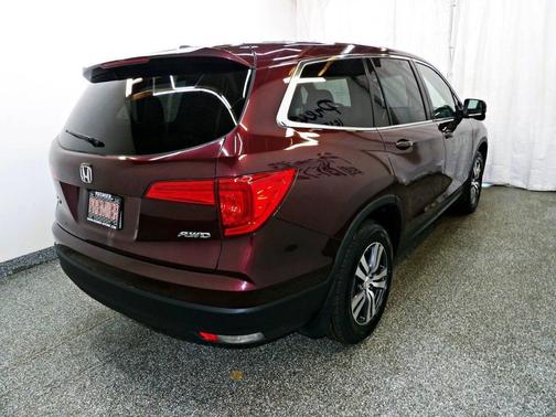 Burgundy 2017 Honda Pilot EX-L