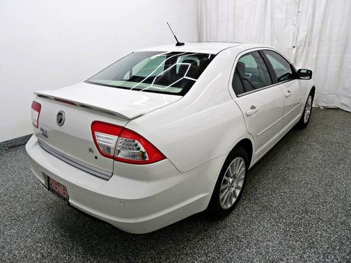 White 2009 Mercury Milan V6 Premier 4dr Sedan