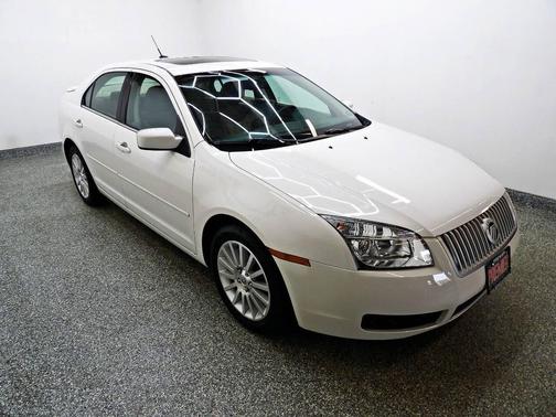 White 2009 Mercury Milan V6 Premier 4dr Sedan