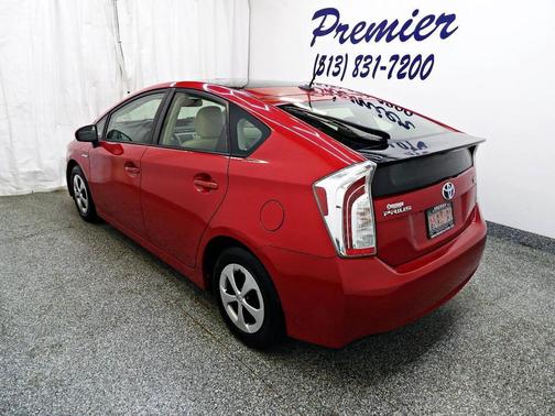 Red 2014 Toyota Prius Four