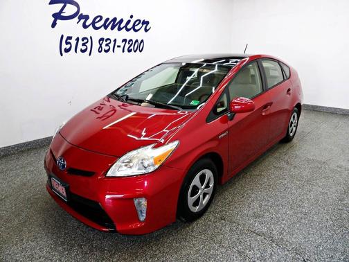 Red 2014 Toyota Prius Four