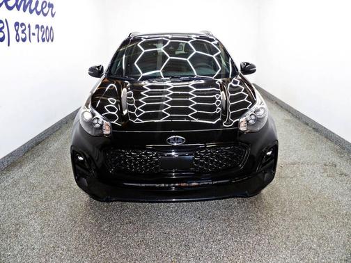 Black 2022 Kia Sportage S