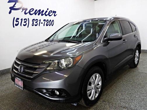 Gray 2014 Honda CR-V EX-L