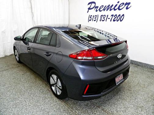 Gray 2018 Hyundai IONIQ Hybrid Blue
