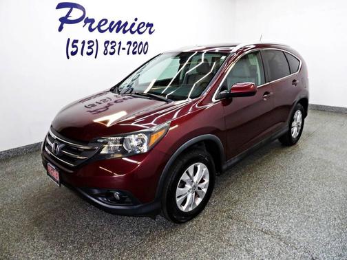 Burgundy 2013 Honda CR-V EX