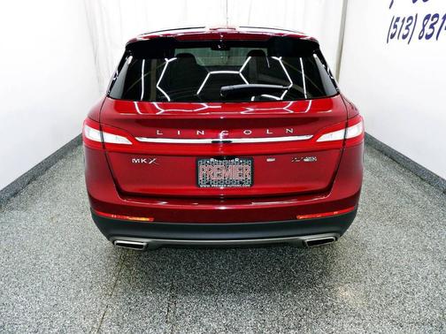 Red 2016 Lincoln MKX Reserve