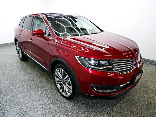 Red 2016 Lincoln MKX Reserve