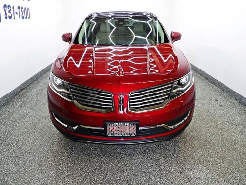 Red 2016 Lincoln MKX Reserve