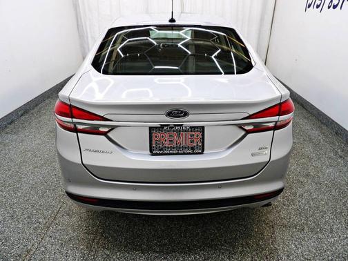 Silver 2018 Ford Fusion SE
