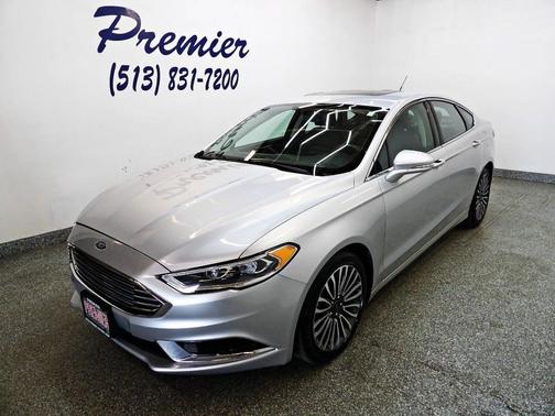 Silver 2018 Ford Fusion SE