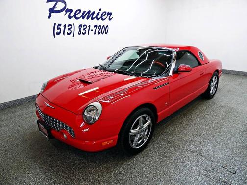 Red 2004 Ford Thunderbird Deluxe
