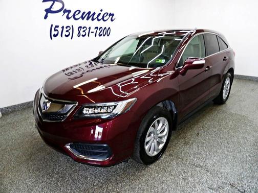 Burgundy 2017 Acura RDX Technology Package