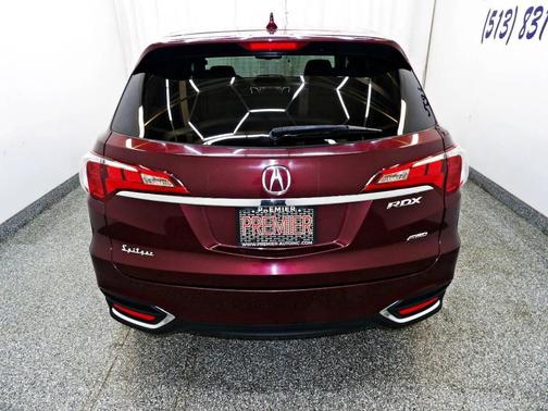 Burgundy 2017 Acura RDX Technology Package