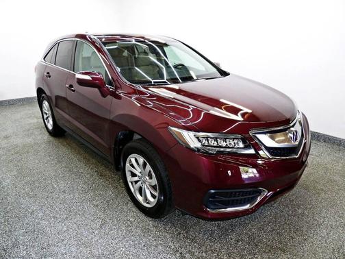 Burgundy 2017 Acura RDX Technology Package