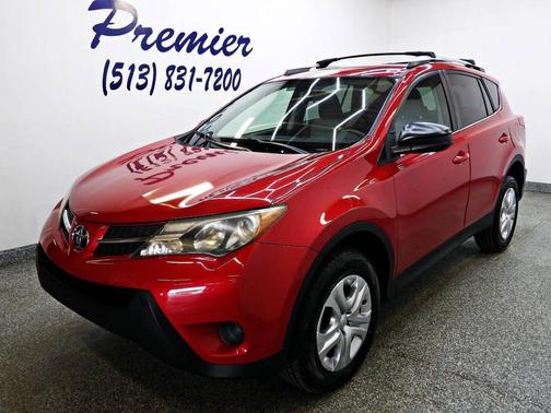 Red 2015 Toyota RAV4 LE