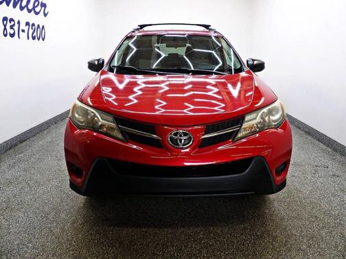 Red 2015 Toyota RAV4 LE