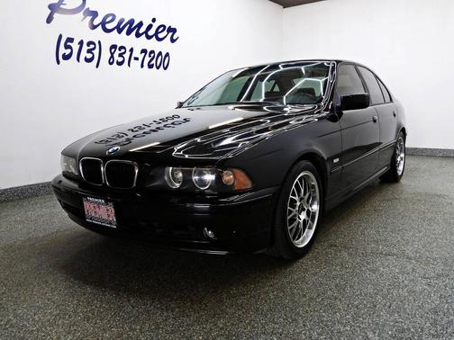 Black 2003 BMW 530 i