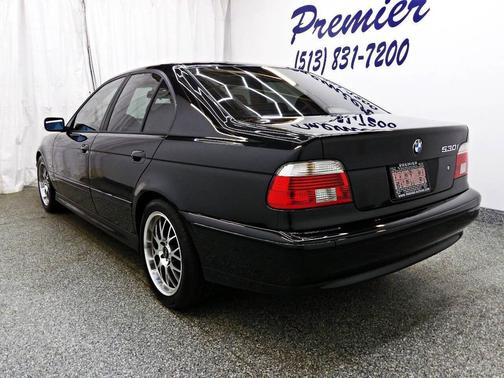 Black 2003 BMW 530 i