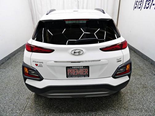 White 2021 Hyundai KONA Limited AWD 4dr Crossover