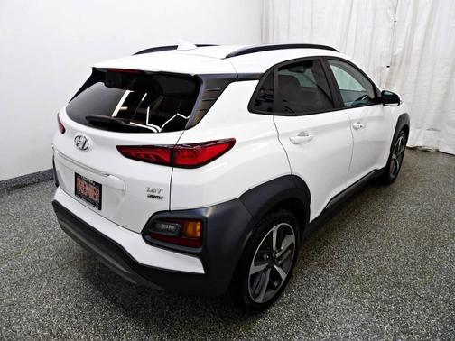 White 2021 Hyundai KONA Limited AWD 4dr Crossover