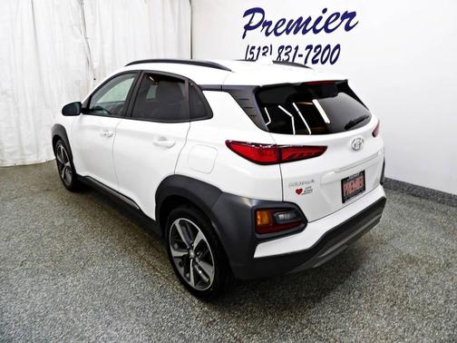 White 2021 Hyundai KONA Limited AWD 4dr Crossover