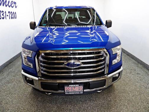 Blue 2015 Ford F-150 XLT