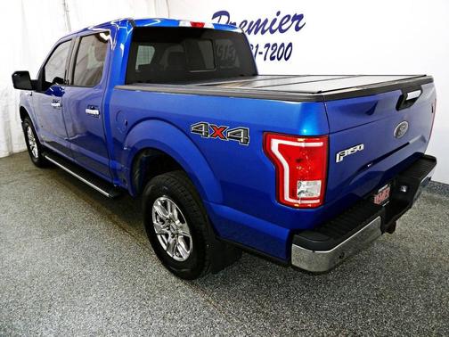 Blue 2015 Ford F-150 XLT