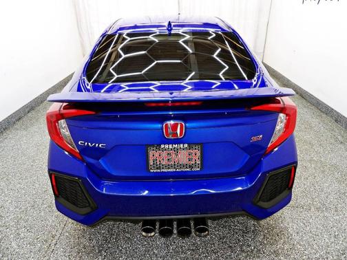 Blue 2019 Honda Civic Si Base