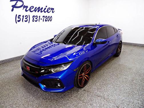 Blue 2019 Honda Civic Si Base