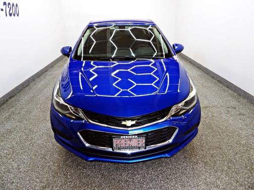 Blue 2017 Chevrolet Cruze LT