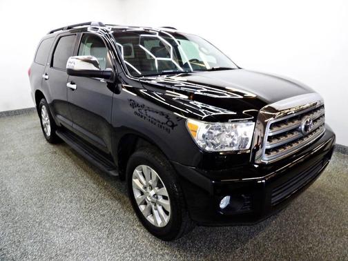 Black 2012 Toyota Sequoia Platinum