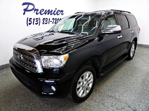 Black 2012 Toyota Sequoia Platinum