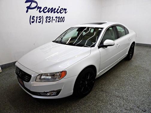 White 2015 Volvo S80 T6