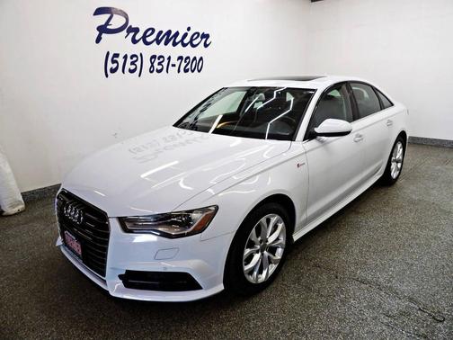 White 2017 Audi A6 3.0T Premium Plus