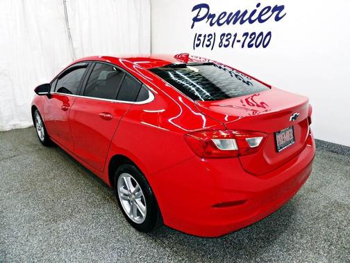 Red 2017 Chevrolet Cruze LT