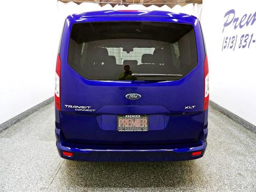 Blue 2018 Ford Transit Connect XLT w/Rear Liftgate