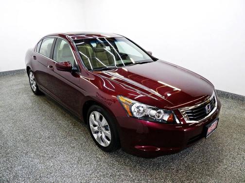 Maroon 2010 Honda Accord EX-L
