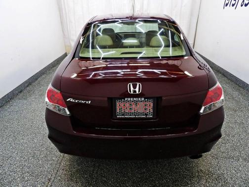 Maroon 2010 Honda Accord EX-L