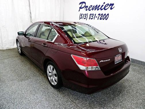 Maroon 2010 Honda Accord EX-L