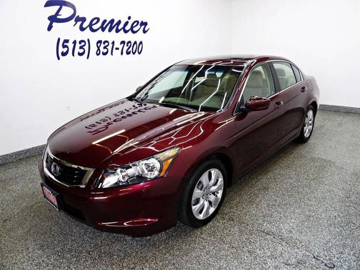 Maroon 2010 Honda Accord EX-L