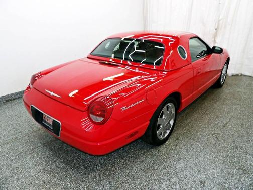 Red 2002 Ford Thunderbird Deluxe