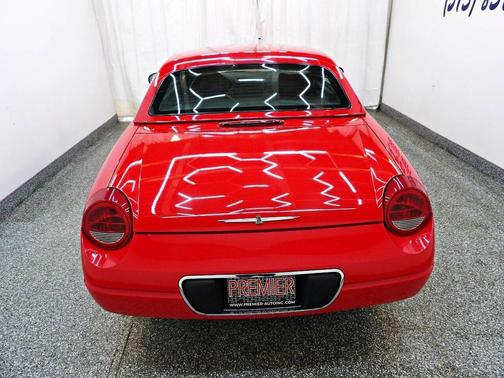 Red 2002 Ford Thunderbird Deluxe