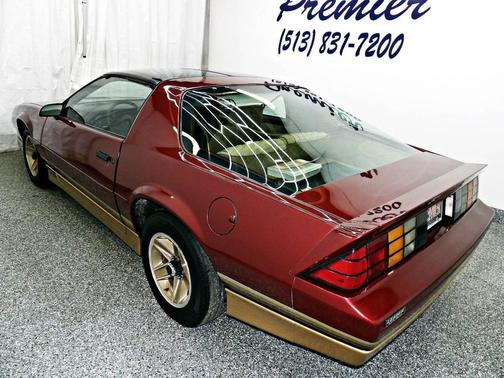 Red 1987 Chevrolet Camaro Z28