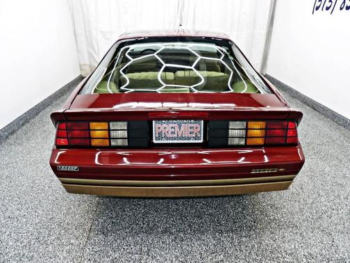 Red 1987 Chevrolet Camaro Z28