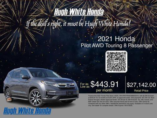 2021 Honda Pilot Touring 8-Passenger