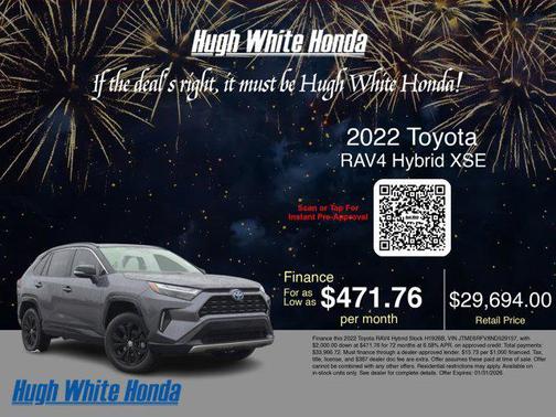 2022 Toyota RAV4 Hybrid SE