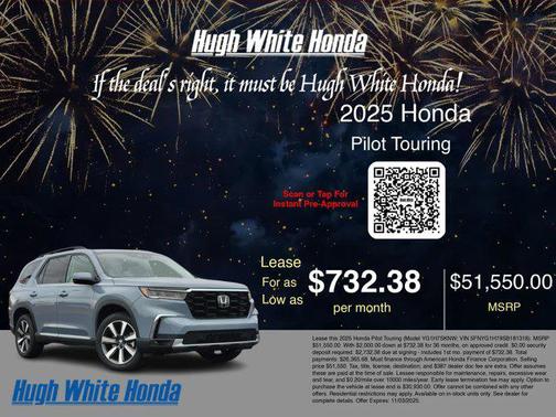 2025 Honda Pilot Touring 8-Passenger