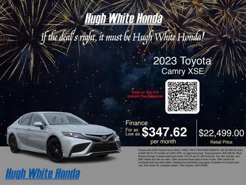 2023 Toyota Camry XSE