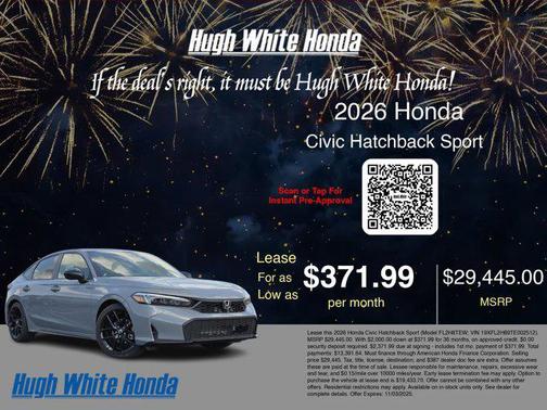2026 Honda Civic Sport